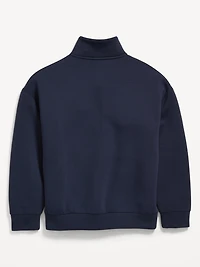 Bounce Fleece Oversized Quarter-Zip Sweatshirt for Boys