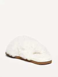 Faux-Fur Slippers for Girls