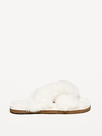 Faux-Fur Slippers for Girls