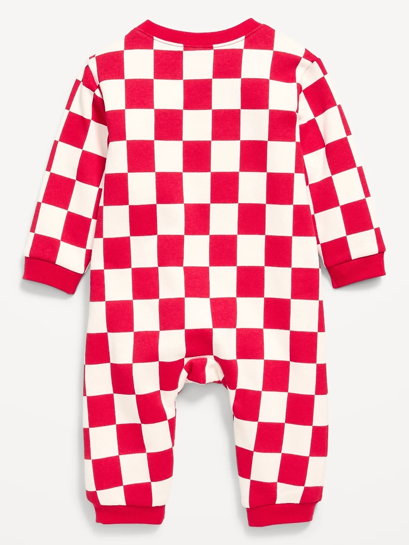 Printed Fleece One-Piece for Baby