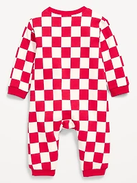 Printed Fleece One-Piece for Baby