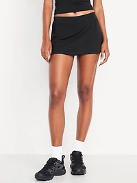 Mid-Rise StudioSmooth Mini Skort