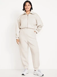 Bounce Fleece Zip Jumpsuit