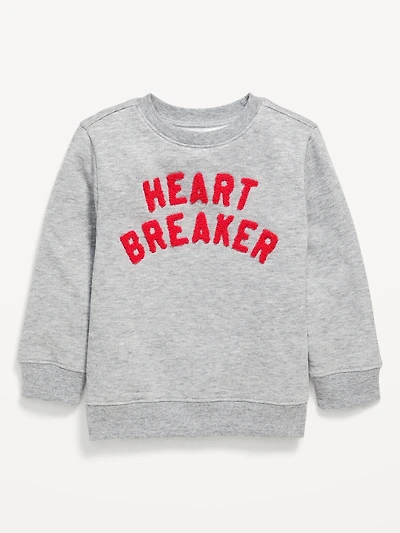 Unisex Embroidered Graphic Sweatshirt for Toddler