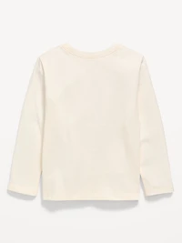 Long-Sleeve Unisex Graphic T-Shirt for Toddler