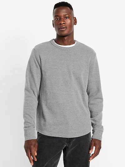 Long-Sleeve French Rib T-Shirt