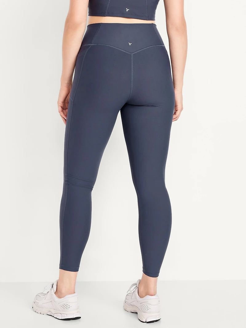 Extra-High Waisted PowerSoft Boundless 7/8 Pocket Leggings – No Front Seam