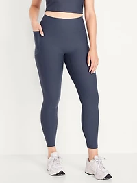 Extra-High Waisted PowerSoft Boundless 7/8 Pocket Leggings – No Front Seam