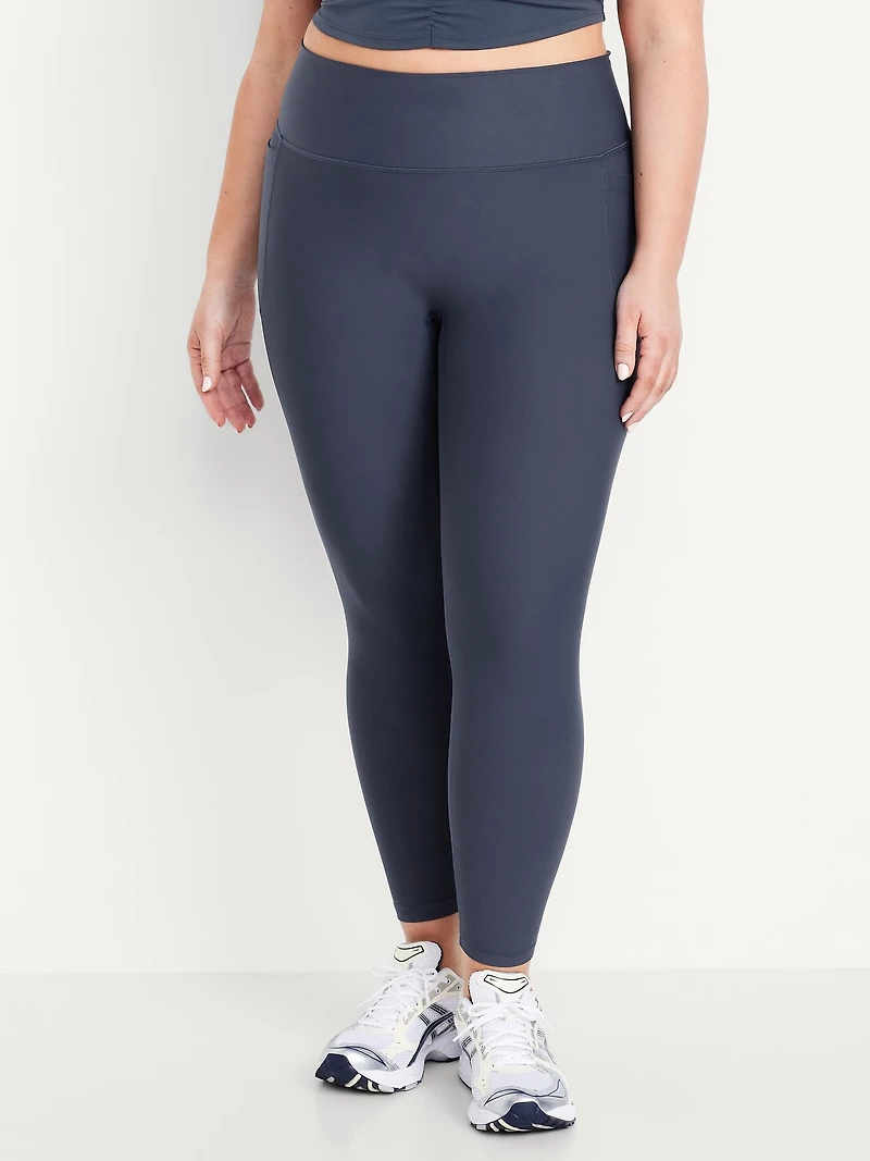 Extra-High Waisted PowerSoft Boundless 7/8 Pocket Leggings – No Front Seam