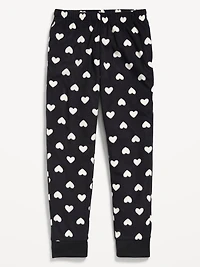 Microfleece Plaid Pajama Jogger Pants for Girls