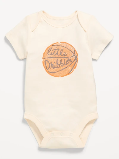 Short-Sleeve Graphic Bodysuit for Baby