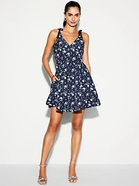 The Occasion by Old Navy Fit & Flare Taffeta Mini Dress