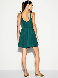 The Occasion by Old Navy Fit & Flare Taffeta Cami Mini Dress
