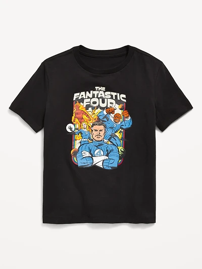 Marvel™ Fantastic Four Gender-Neutral Graphic T-Shirt for Kids