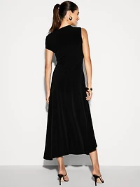 The Occasion by Old Navy Twist-Front Jersey Midi Dress