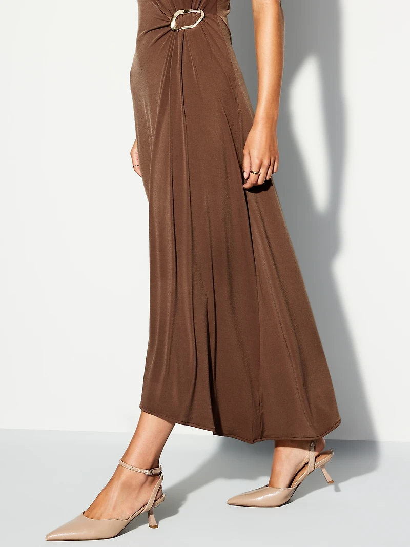 The Occasion by Old Navy Twist-Front Jersey Midi Dress
