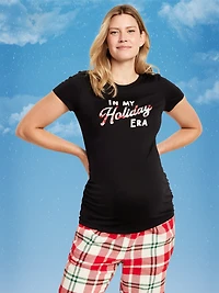 Maternity Graphic Pajama T-Shirt