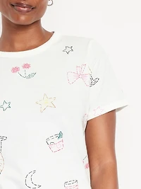 EveryWear Crew-Neck Printed T-Shirt