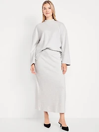 Cozy Knit Midi Skirt