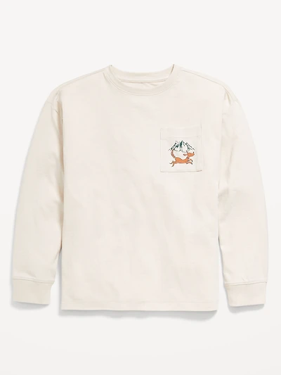 Dr. Seuss™ Grinch Oversized Gender-Neutral Graphic T-Shirt for Kids