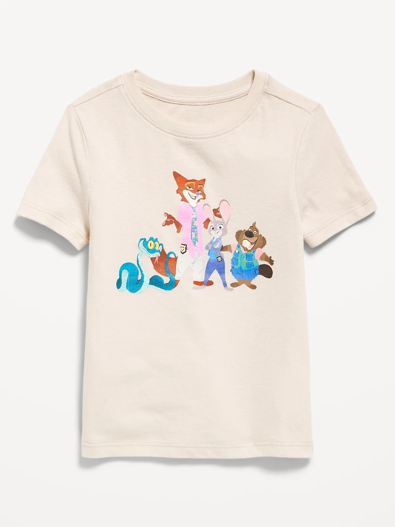 Disney© Zootopia Unisex Graphic T-Shirt for Toddler
