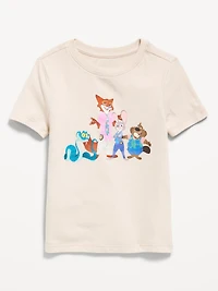 Disney© Zootopia Unisex Graphic T-Shirt for Toddler