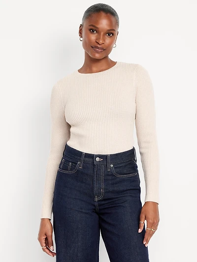 SoSoft Lite Crew-Neck Shine Sweater