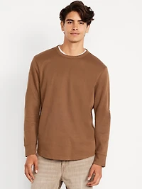 Long-Sleeve French Rib T-Shirt