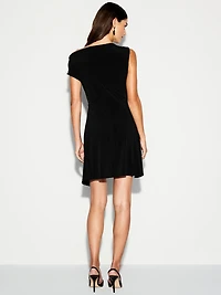 The Occasion by Old Navy Twist-Front Jersey Mini Dress