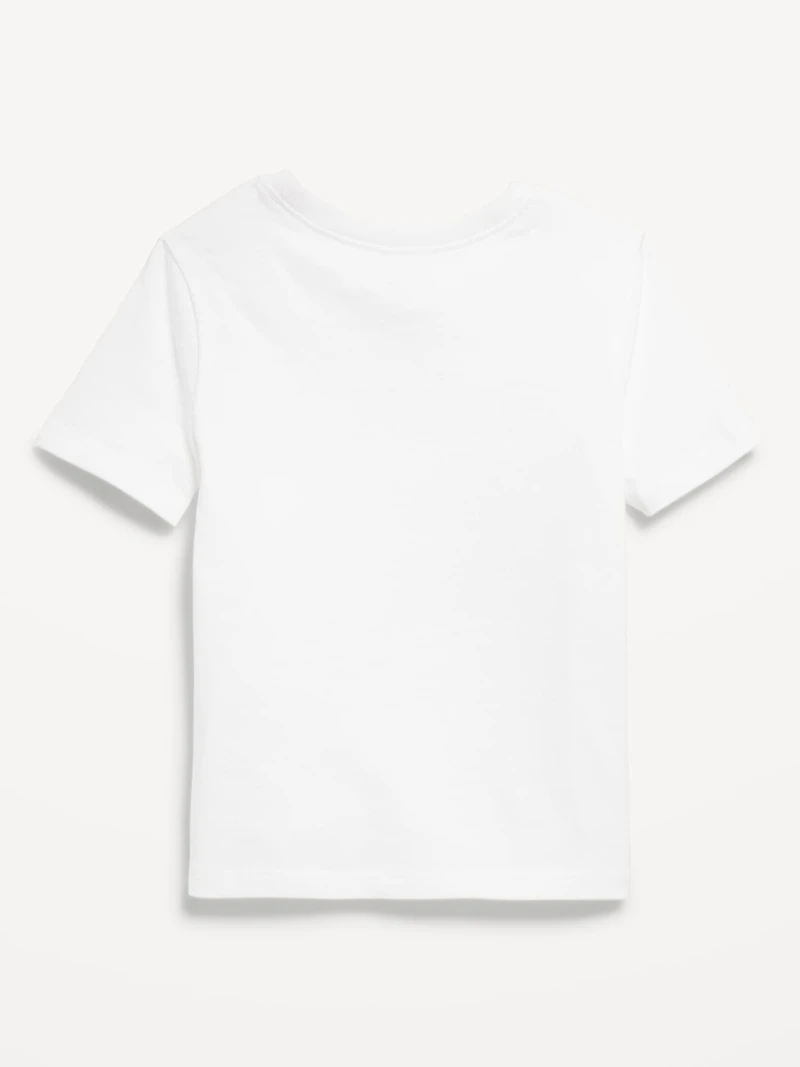 Short-Sleeve Holiday Graphic T-Shirt for Toddler Girls