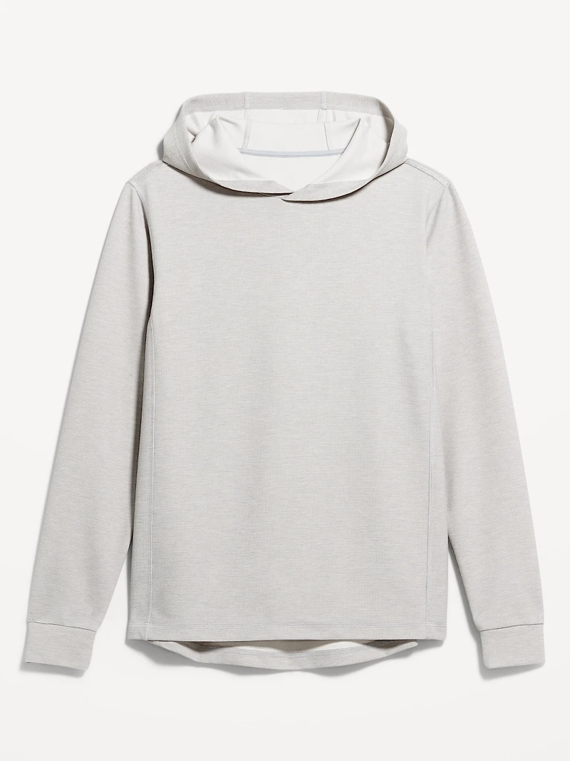 Recharge Knit Waffle Pullover Hoodie