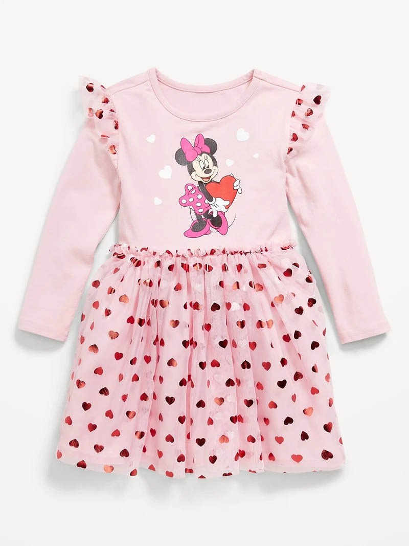 Disney© Minnie Mouse Fit and Flare Tutu Dress for Toddler Girls