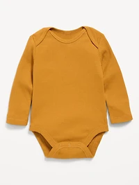 Long-Sleeve Ribbed Bodysuit for Baby