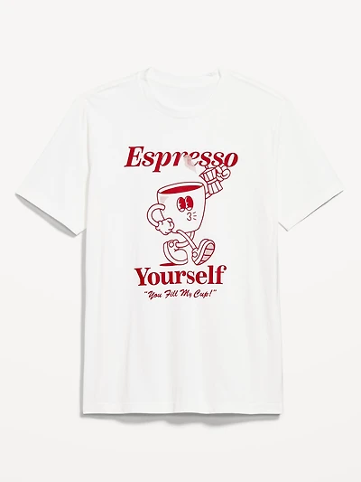 Crew-Neck Graphic T-Shirt