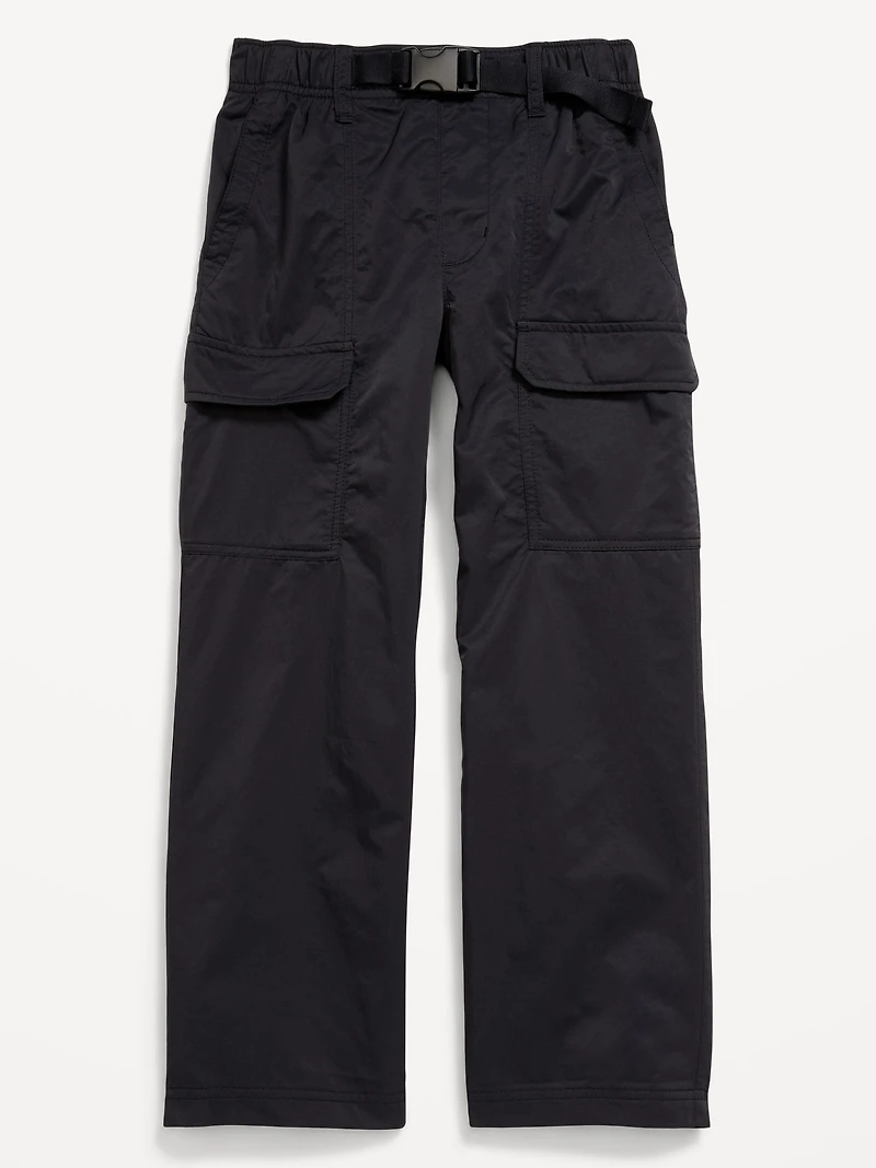 Super Baggy Belted Pull-On Cargo Pants for Boys