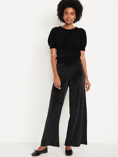High-Waisted Super Wide-Leg Leggings