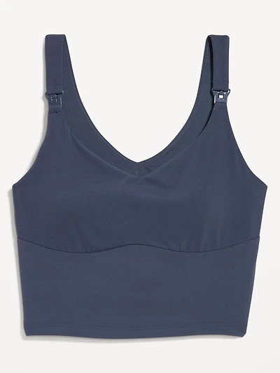Maternity Light Support StudioSmooth Longline Nursing Bra