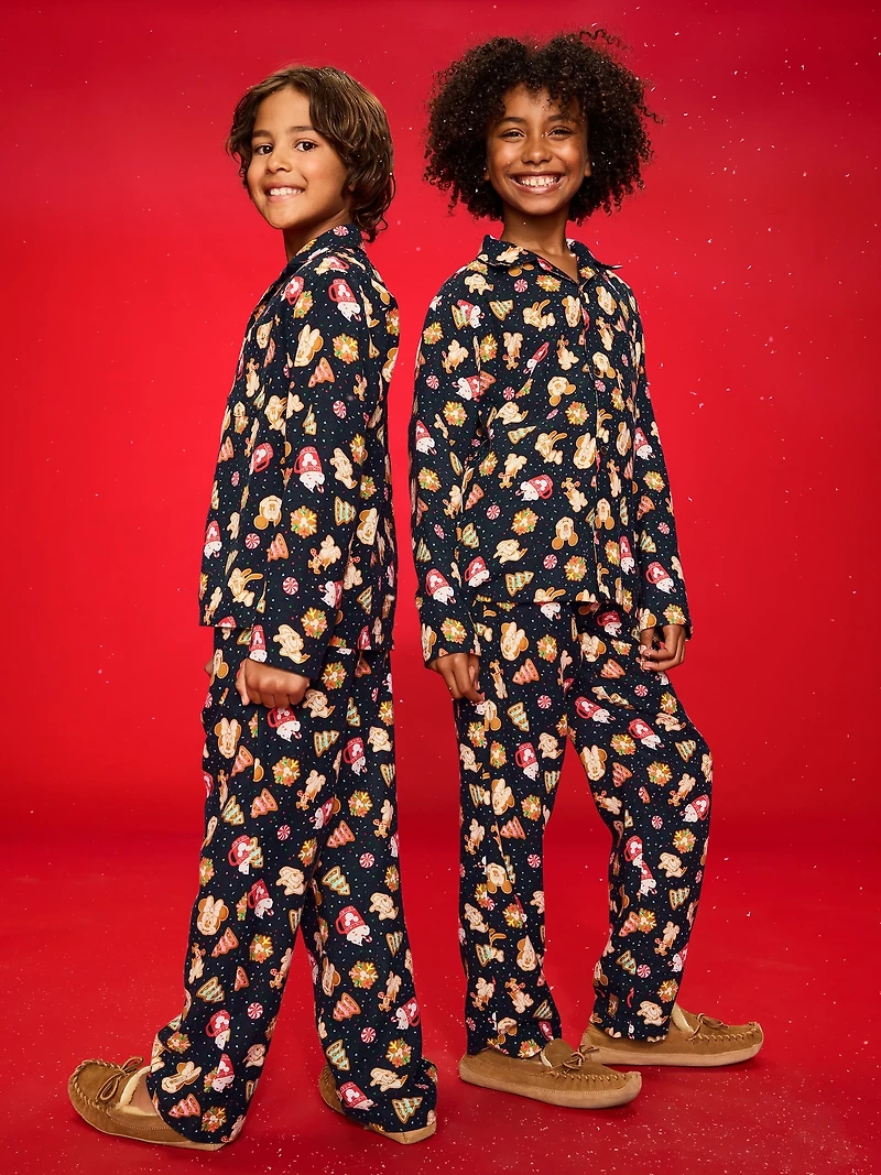 Old Navy x Disney Gender-Neutral Button-Front Graphic Pajama Set for Kids