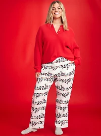 Old Navy x Disney Mid-Rise Printed Flannel Pajama Pants for Women