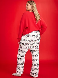 Old Navy x Disney Mid-Rise Printed Flannel Pajama Pants for Women