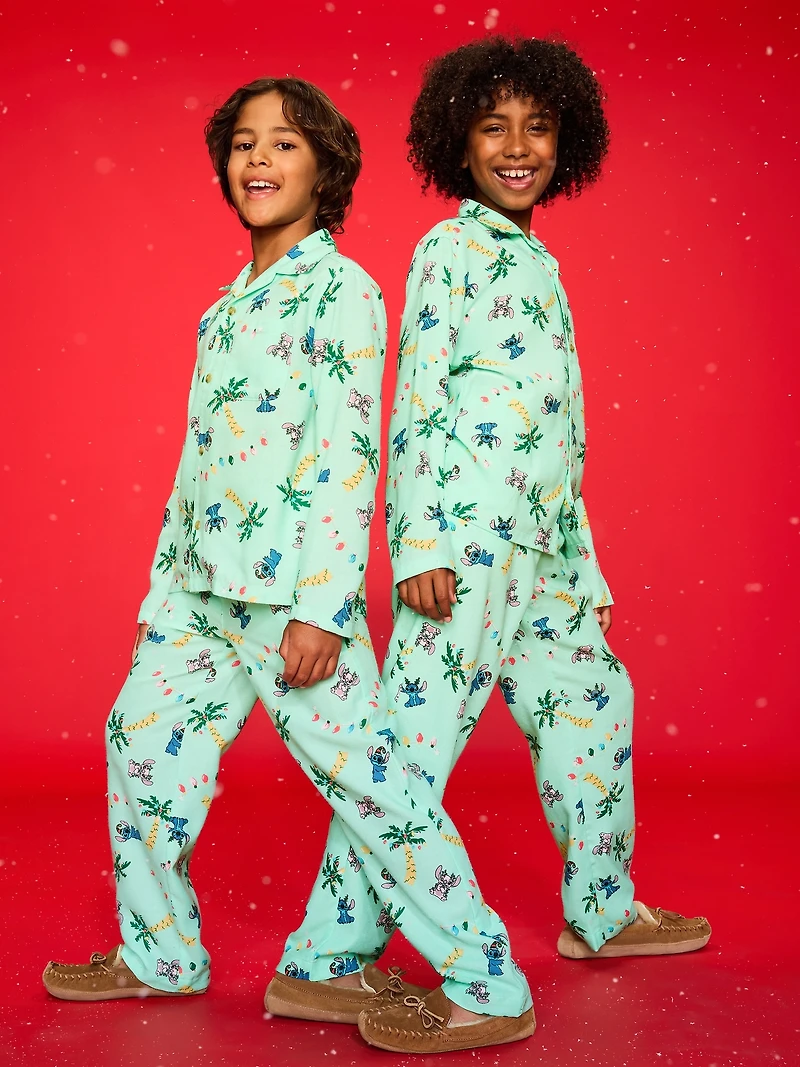 Old Navy x Disney Gender-Neutral Button-Front Graphic Pajama Set for Kids