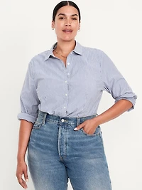 Slim Button-Down Striped Shirt