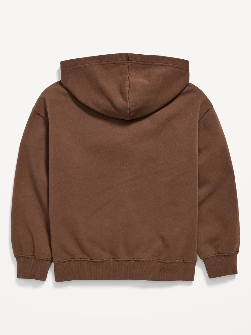 Oversized Zip Hoodie for Boys