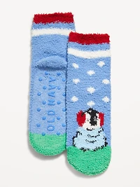 Gender-Neutral Cozy Holiday Socks for Kids