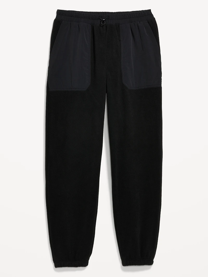 Loose Microfleece Utility Joggers