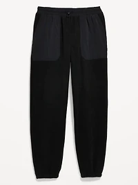 Loose Microfleece Utility Joggers