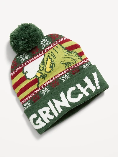 Dr. Seuss's™ The Grinch™ Pom-Pom Beanie for Men
