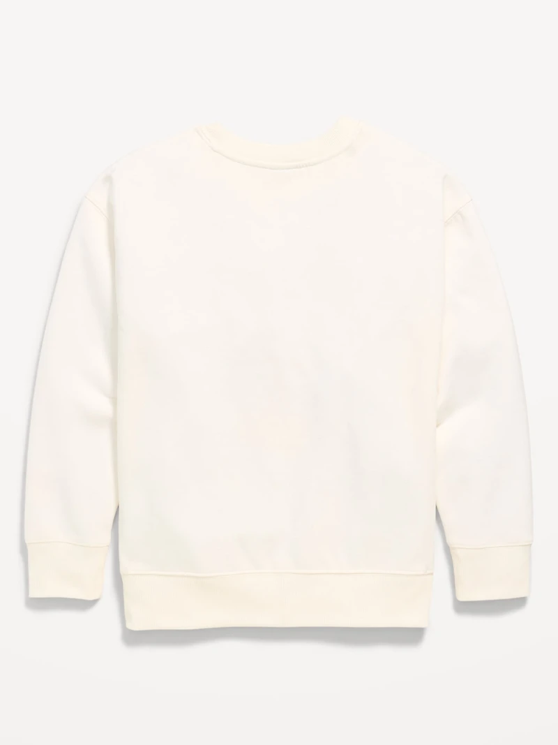 NBA© Los Angeles Lakers© Oversized Gender-Neutral Sweatshirt for Kids