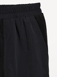 Loose Microfleece Utility Joggers