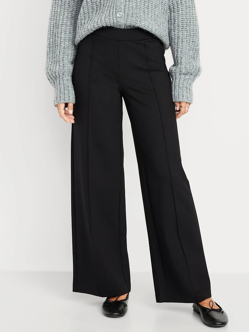Extra High-Waisted Stevie Wide-Leg Pants